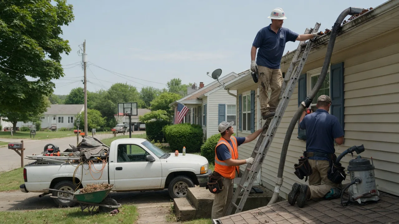 Gutter Installation in Vacherie, LA near me